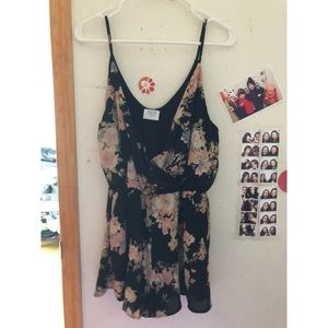 Sienna Sky Floral Romper L